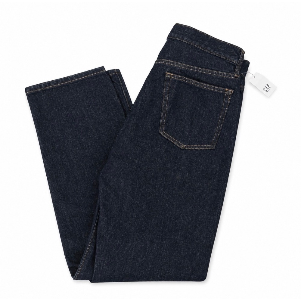 NWT GAP Straight GapFlex‎ Dark Wash Jeans Men's 30x34 Stretch Denim